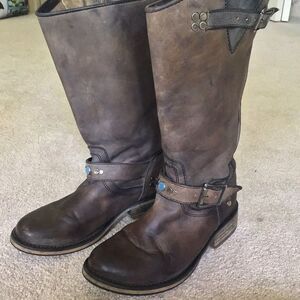 Steve Madden Fabble Western Boots made in Mexico